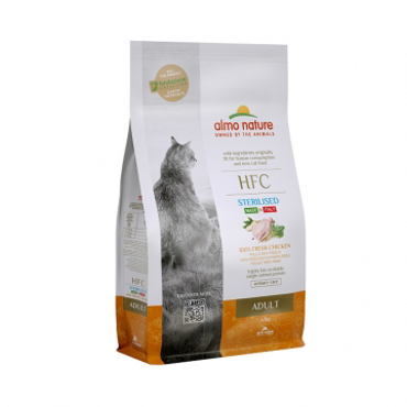 Almo Nature ΞΗΡΑ ΤΡΟΦΗ ΓΑΤΑΣ HFC Sterilised Κοτόπουλο 1,2kg